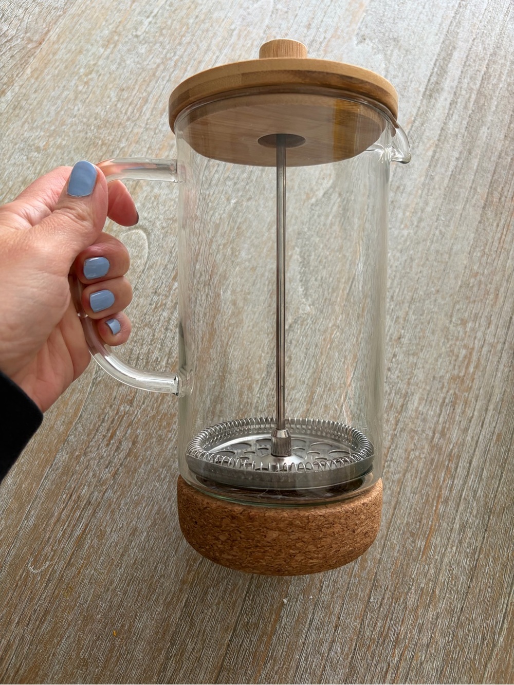 Grosche International Glass French Press Coffee Maker Kitchenware - Picture 5 of 10